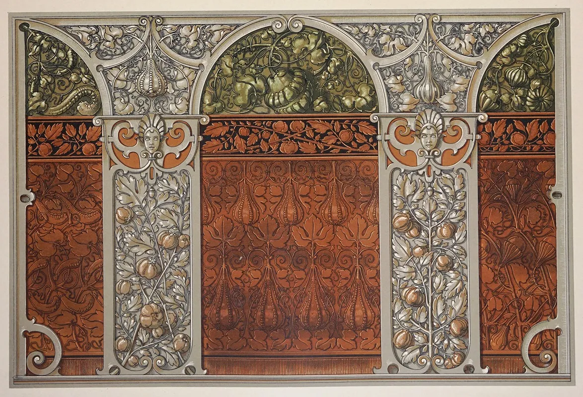 Die Pflanze In Kunst Und Gewerbe Pl 086