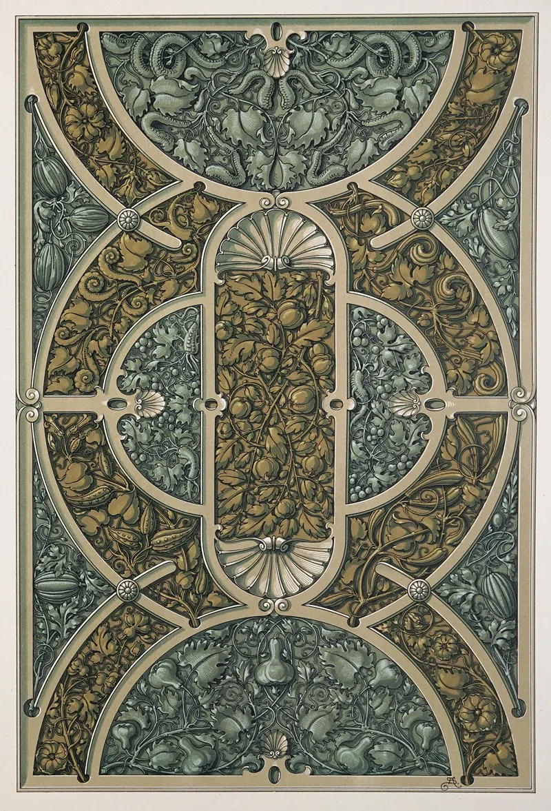 Die Pflanze In Kunst Und Gewerbe Pl 087