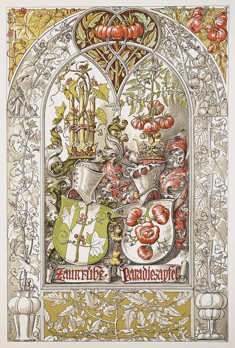 Die Pflanze In Kunst Und Gewerbe Pl 088