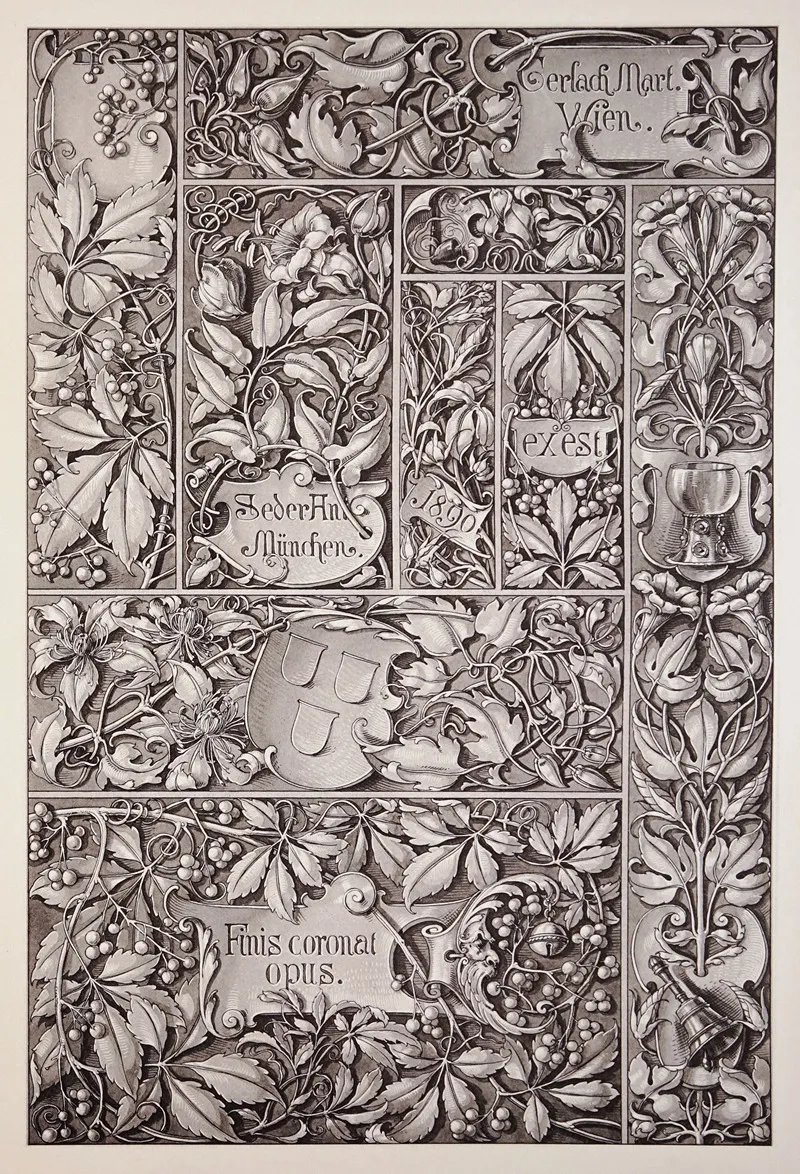 Die Pflanze In Kunst Und Gewerbe Pl 091