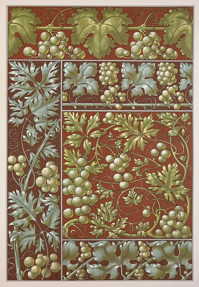 Die Pflanze In Kunst Und Gewerbe Pl 093