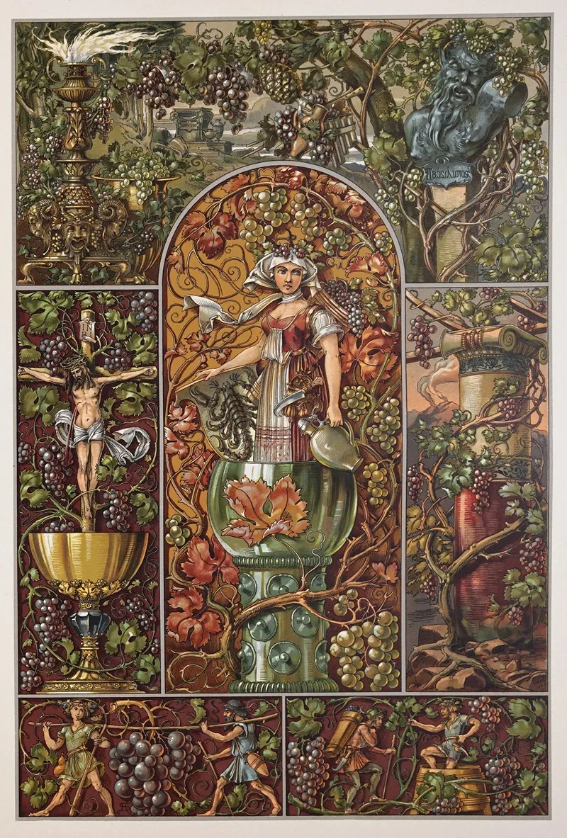 Die Pflanze In Kunst Und Gewerbe Pl 094