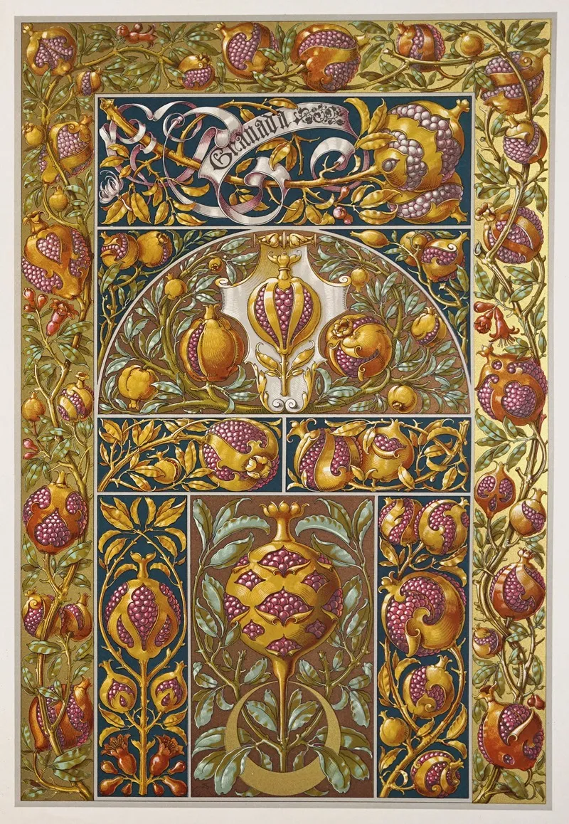Die Pflanze In Kunst Und Gewerbe Pl 096