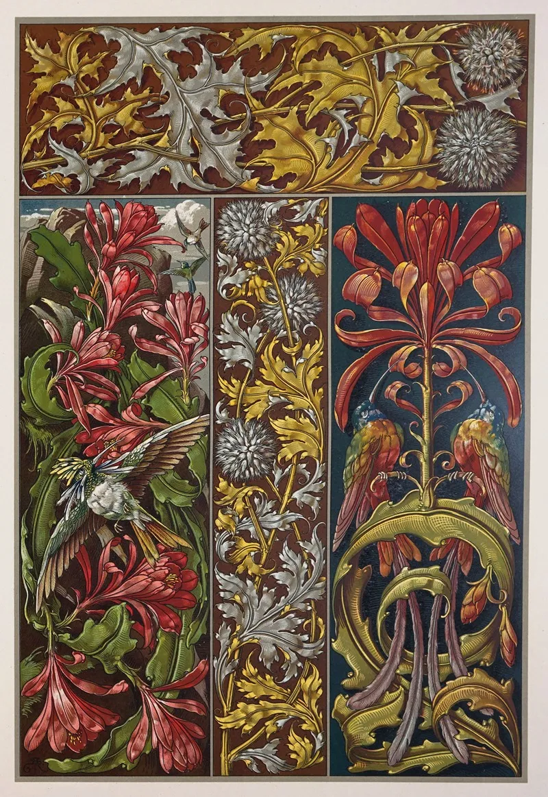 Die Pflanze In Kunst Und Gewerbe Pl 100
