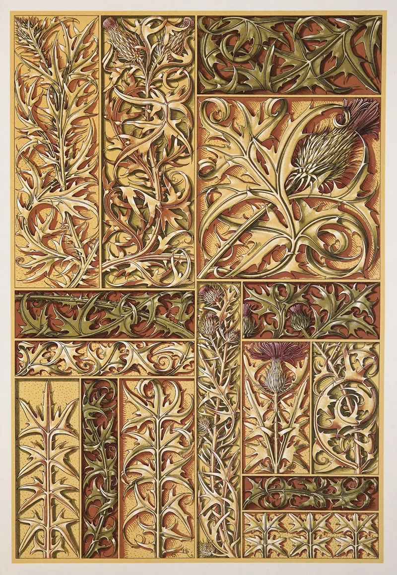 Die Pflanze In Kunst Und Gewerbe Pl 101