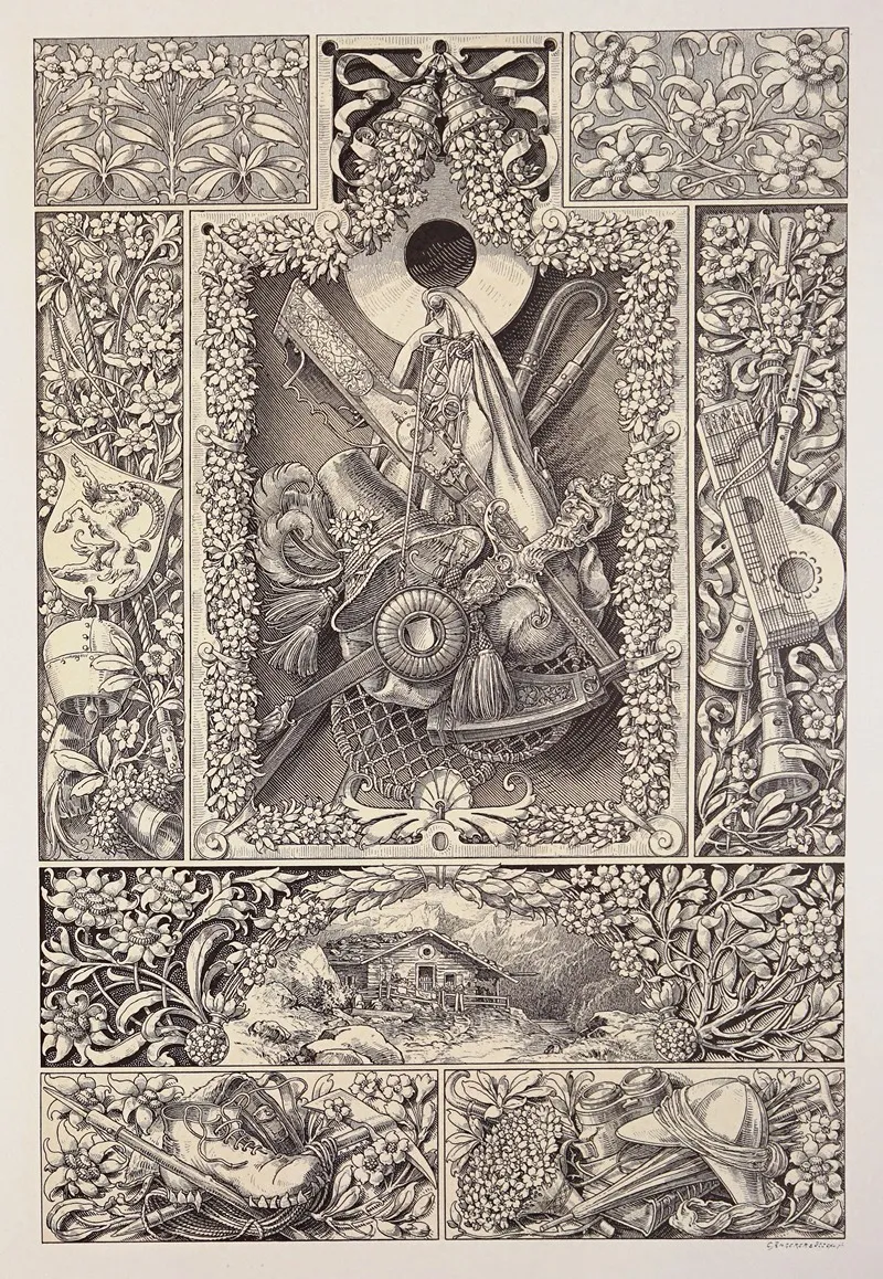 Die Pflanze In Kunst Und Gewerbe Pl 103
