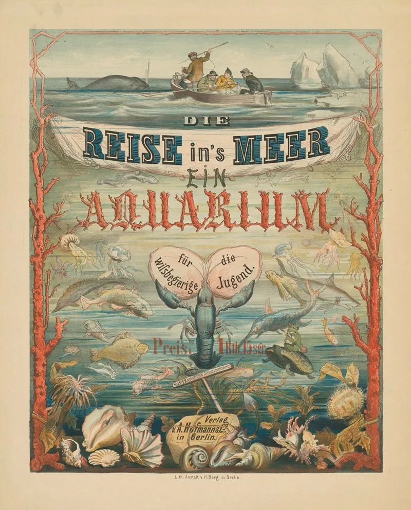 Die Reise Ins Meer Ein Aquarium Wall Art by Carl Reinhardt - High-Resolution Digital Print