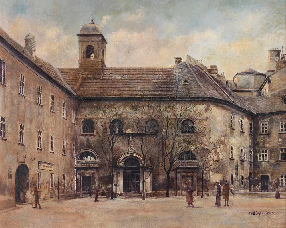 Die Rosalienkapelle Im Freihause Wall Art by Anni Schedlbauer - High-Resolution Digital Print