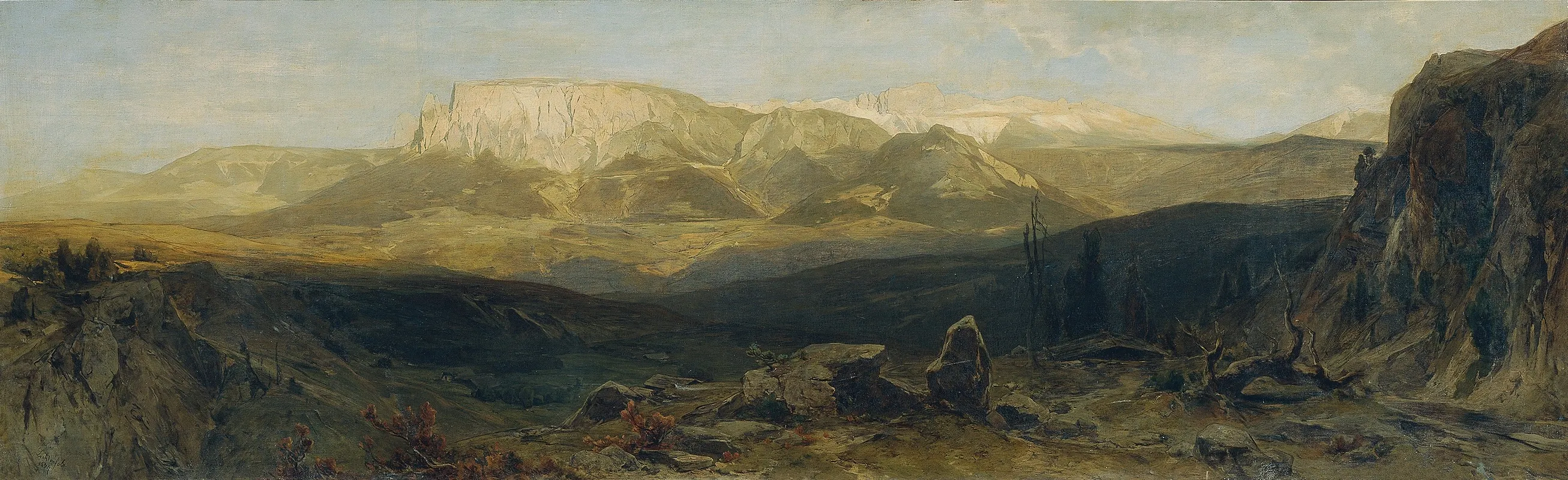 Die Schlerngruppe Bei Bozen