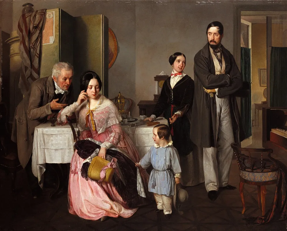 Die Versohnung Wall Art by Ernst Christian Moser - High-Resolution Digital Print
