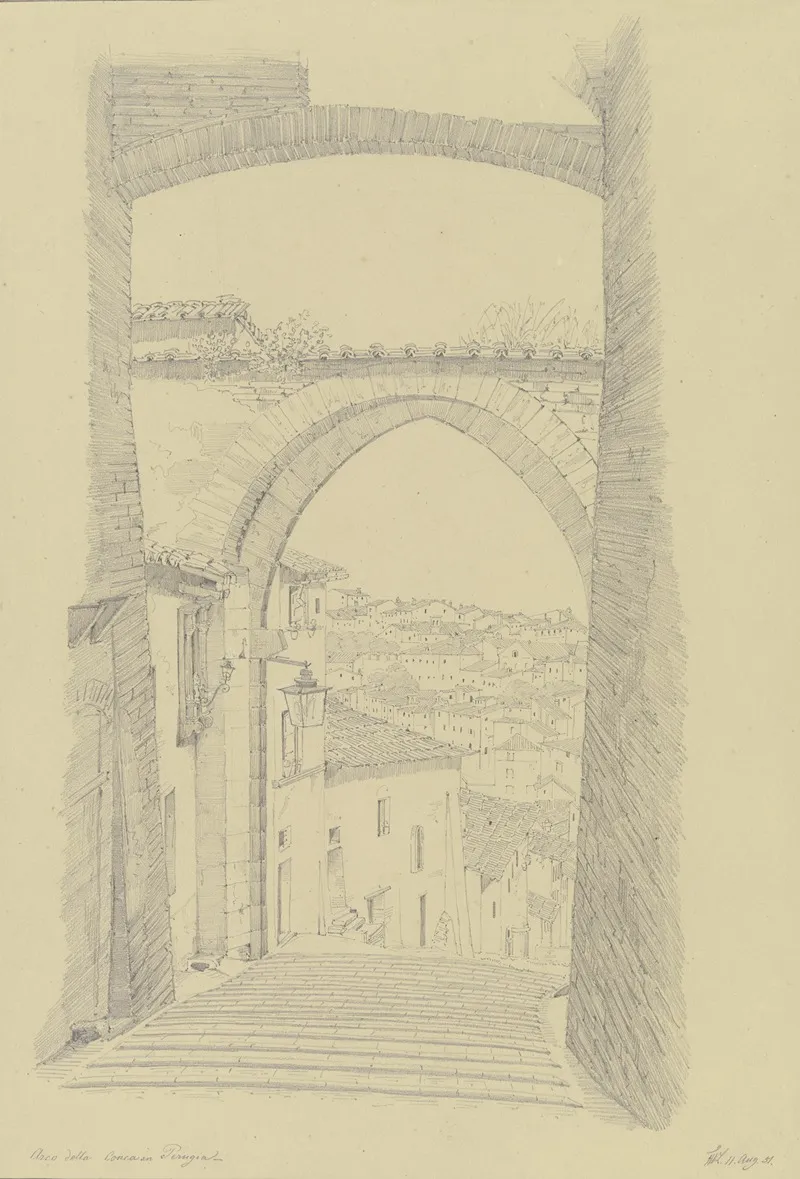 Die Via Appia In Perugia