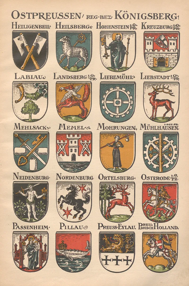 Die Wappen Und Siegel Der Deutschen Stadte Flecken Und Dorfer Pl 06