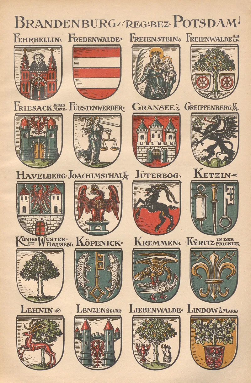 Die Wappen Und Siegel Der Deutschen Stadte Flecken Und Dorfer Pl 14