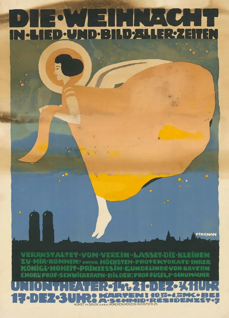 Die Weihnacht In Lied Und Bild Aller Zeiten Wall Art by Emil Pirchan - High-Resolution Digital Print