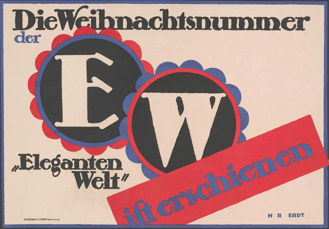 Die Weihnachtsnummer Der Eleganten Welt
