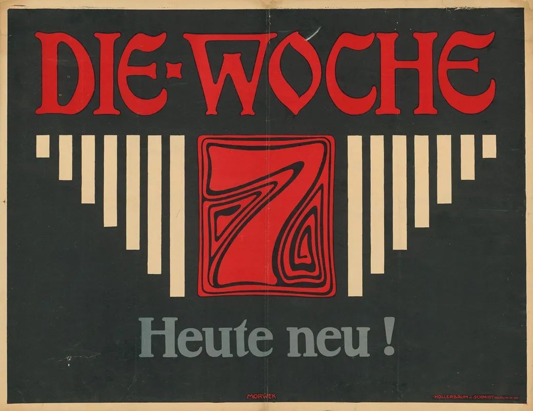 Die Woche 3 Wall Art by Eugen Morwek - High-Resolution Digital Print