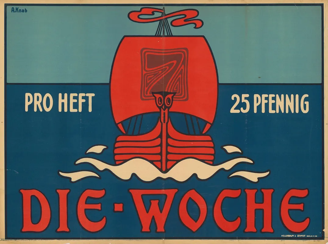 Die Woche Wall Art by Albert Knab - High-Resolution Digital Print