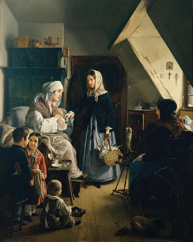 Die Wohltatige Wall Art by Ernst Christian Moser - High-Resolution Digital Print