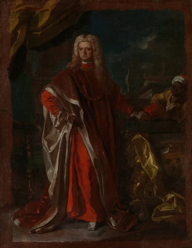 Diego Pignatelli Daragona Wall Art by Francesco Solimena - High-Resolution Digital Print