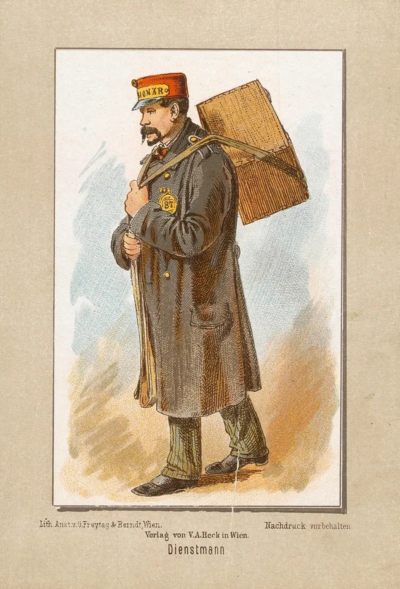 Dienstmann Wall Art by Ladislaus Eugen Petrovits - High-Resolution Digital Print