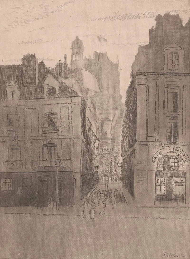 Dieppe La Rue Notre Dame 2