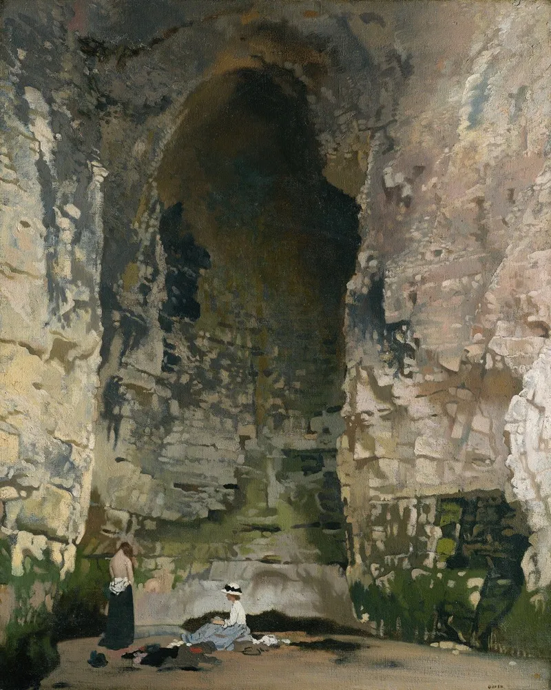 Digby Cave No 1 Wall Art by William Orpen - High-Resolution Digital Print