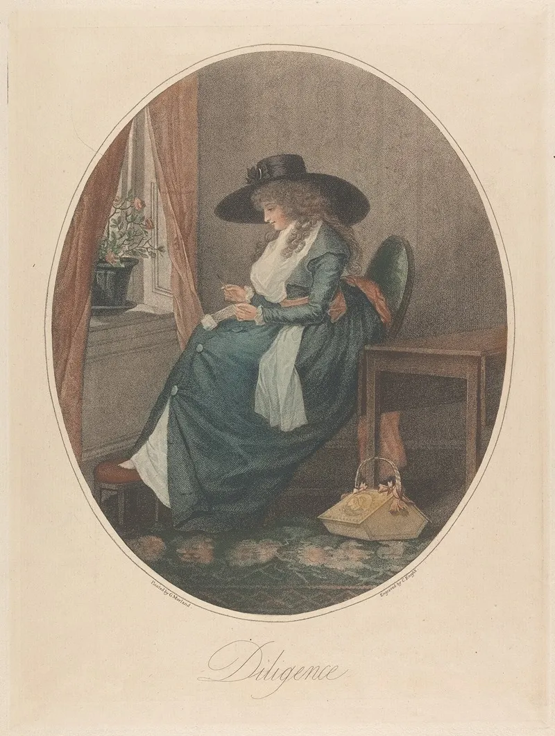 Diligence Wall Art by George Morland - High-Resolution Digital Print