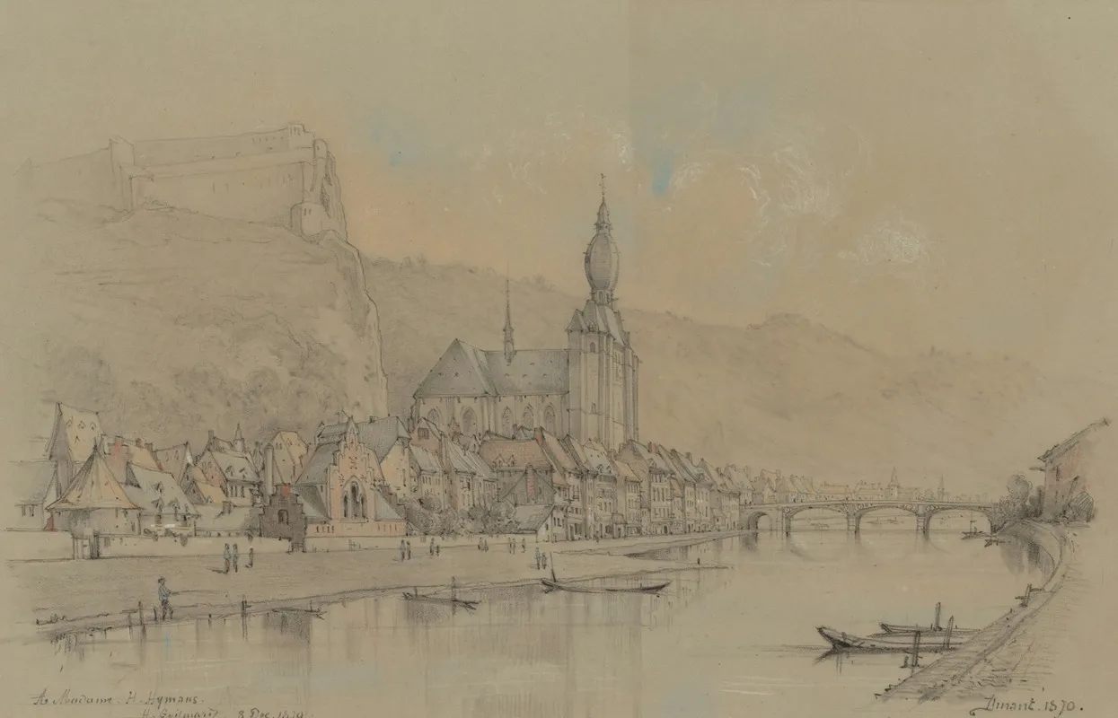 Dinant Wall Art by Henri Guilmard - High-Resolution Digital Print