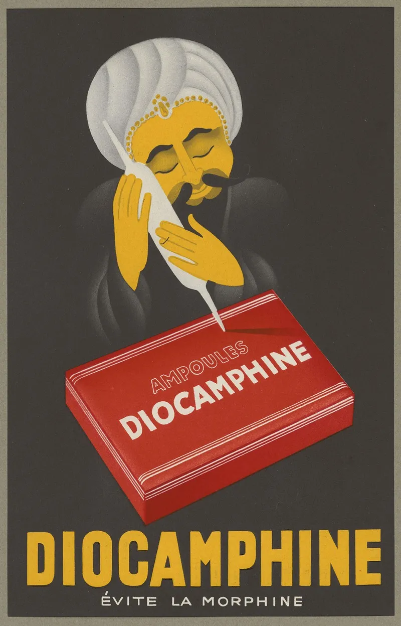 Diocamphine Wall Art by Laboratoires M. Borne - High-Resolution Digital Print