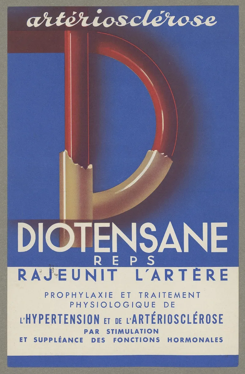Diotensane Wall Art by Laboratoires Reps - High-Resolution Digital Print