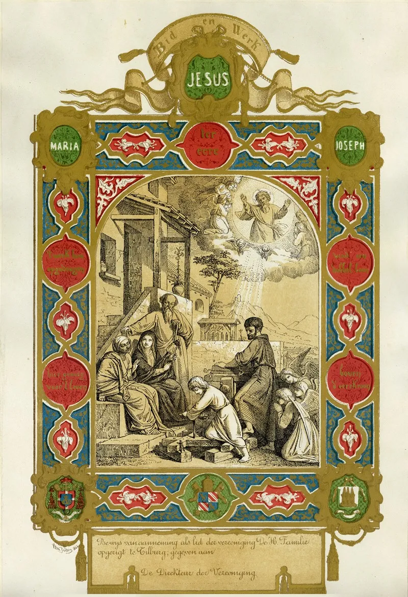 Diploma Der Heilige Familie Tilburg Parochie Korvel