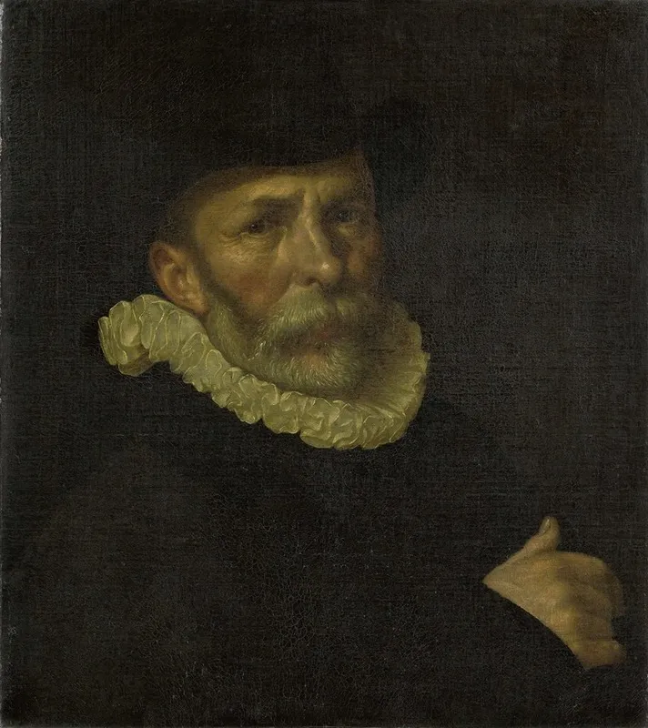 Dirck Barendsz 1534 92 Painter Wall Art by Cornelis Ketel - High-Resolution Digital Print