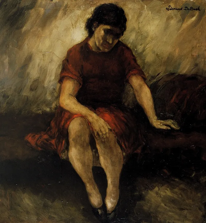 Disheartened Wall Art by Leonard De Buck - High-Resolution Digital Print
