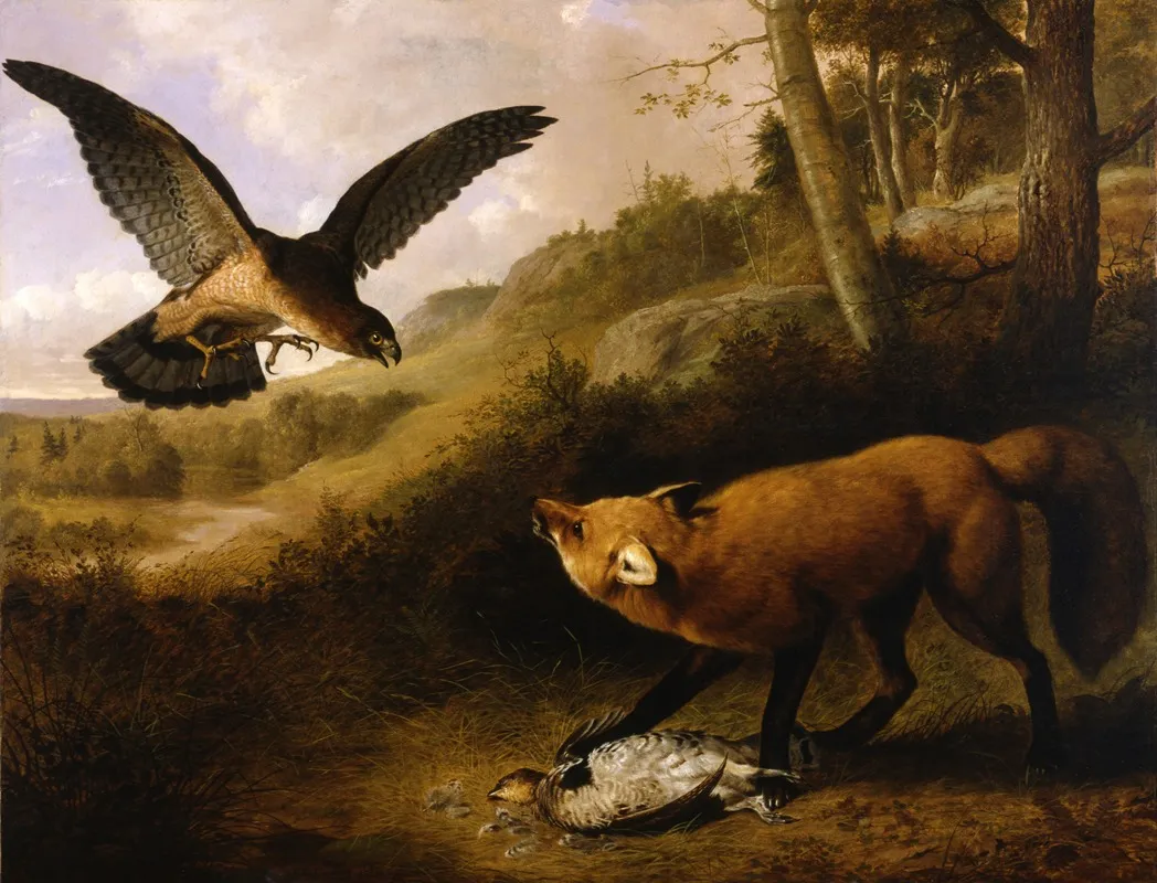 Disputed Game Wall Art by Thomas Hewes Hinckley - High-Resolution Digital Print