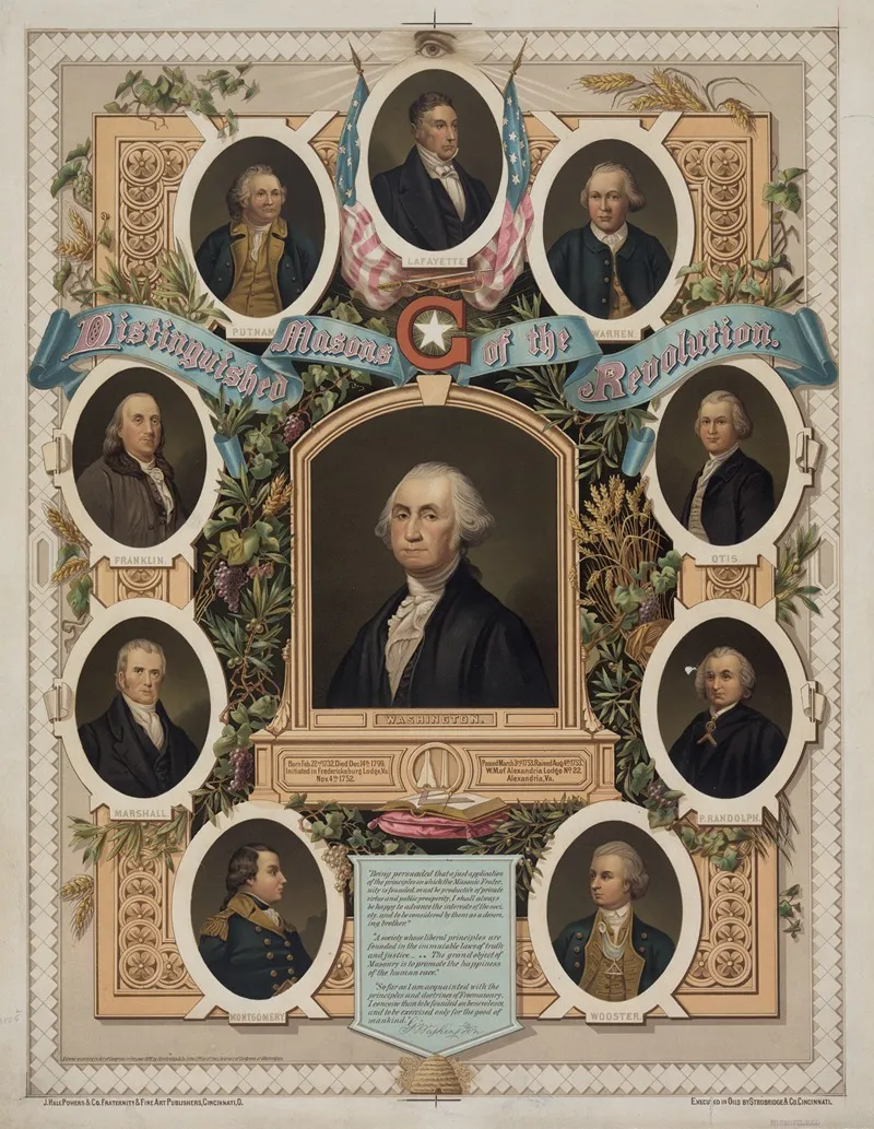 Distinguished Masons Of The Revolution