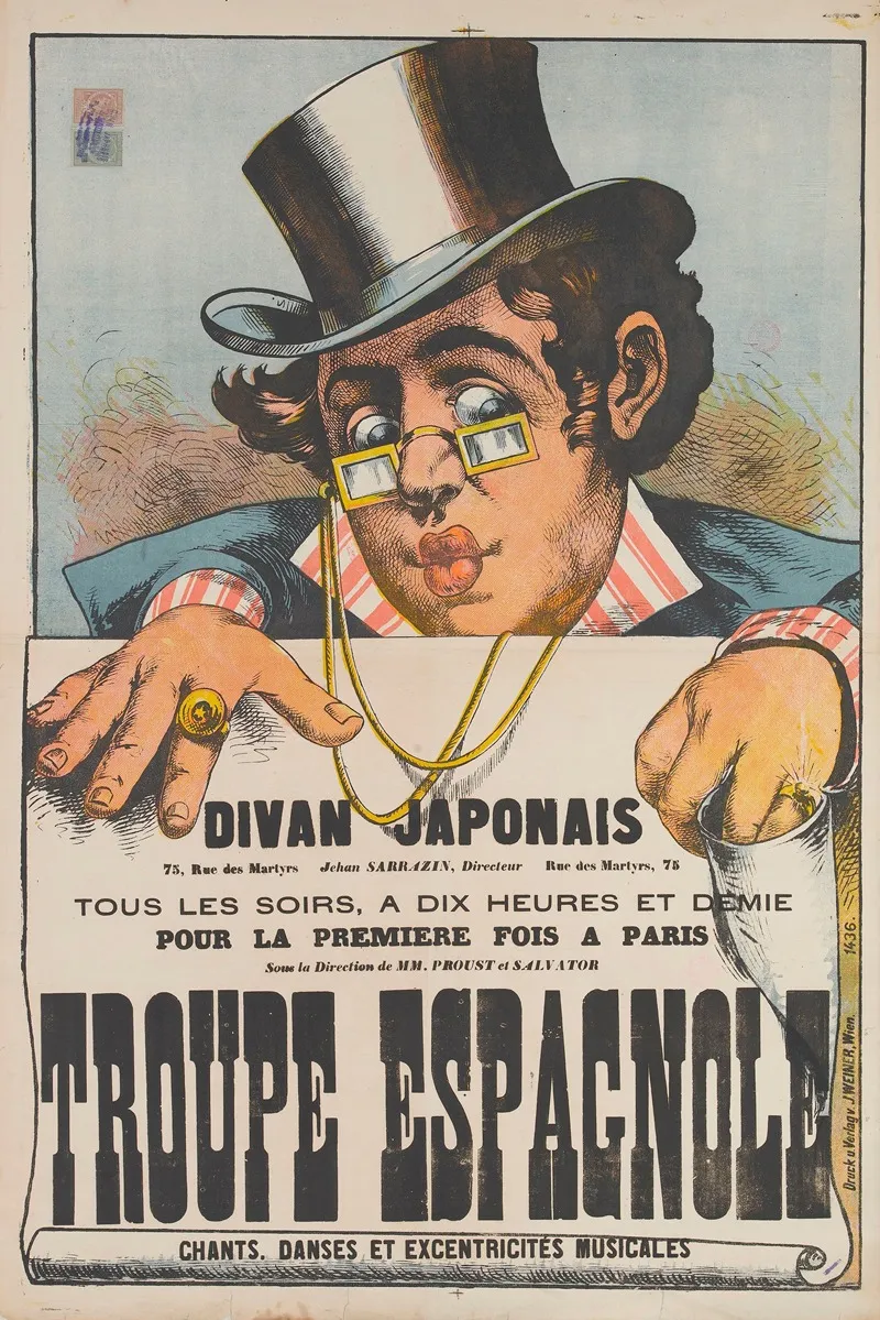 Divan Japonais 75 Rue Des Martyrs Jehan Sarrazin Directeur Rue Des Martyrs 75 Tous Les Soirs A Dix Heures Et Demie