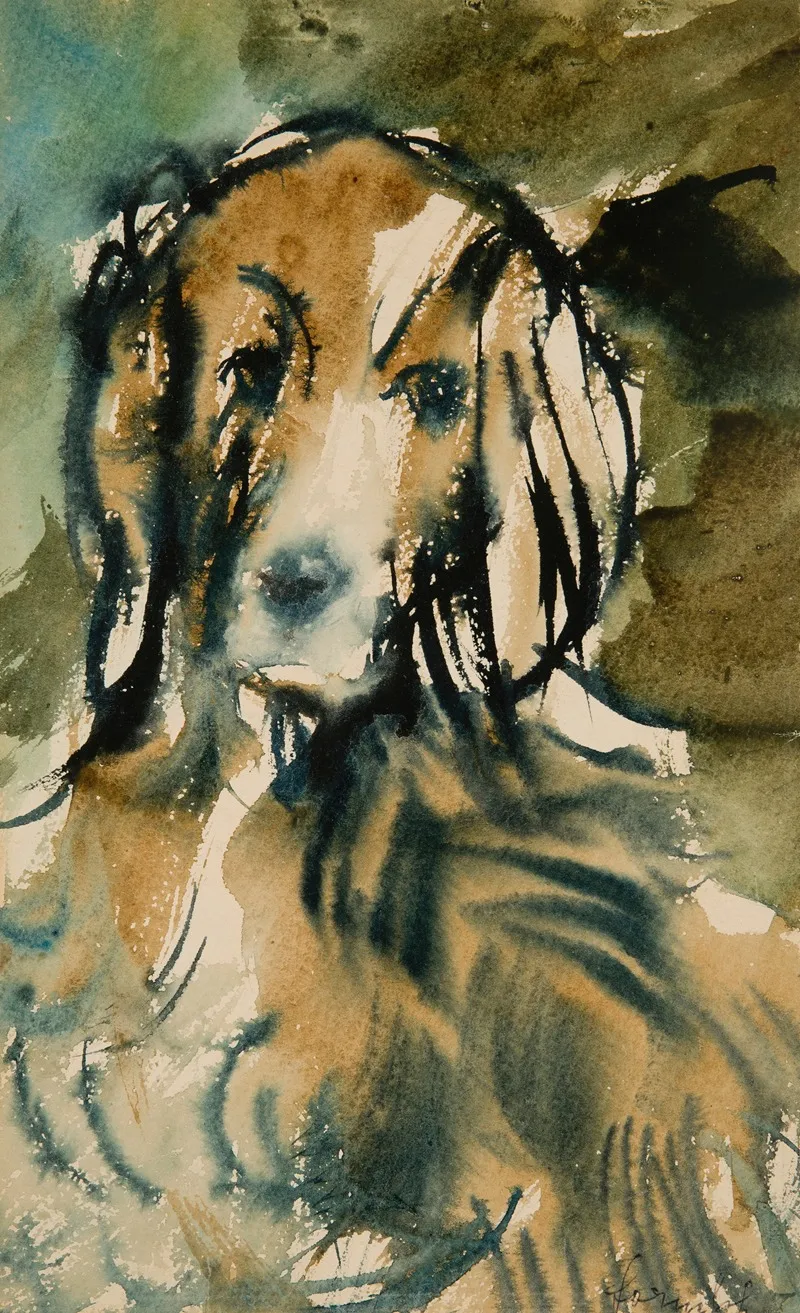 Dog Wall Art by Andrzej Fornelski - High-Resolution Digital Print