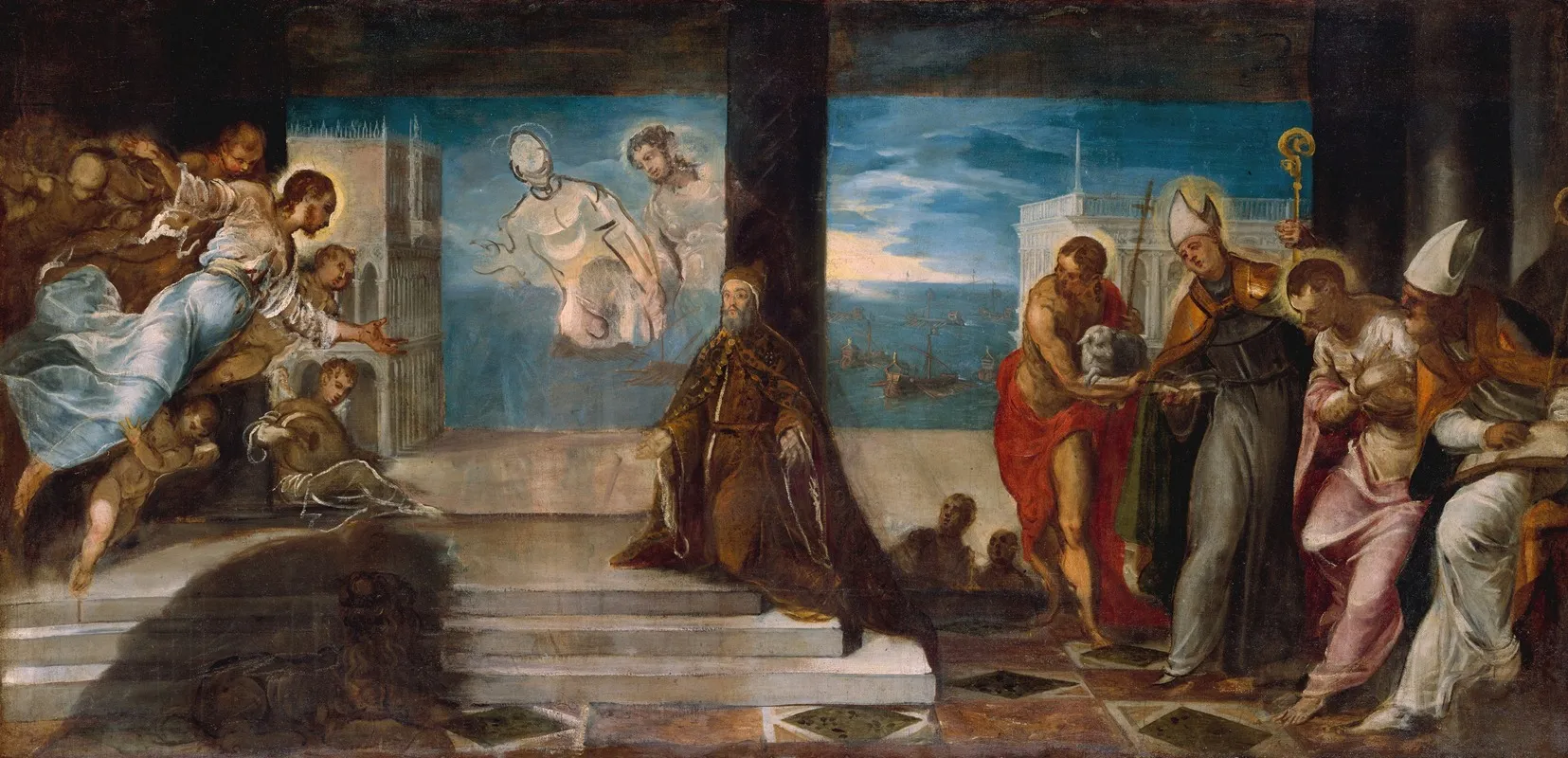 Doge Alvise Mocenigo 1507 1577 Presented To The Redeemer