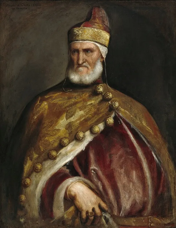 Doge Andrea Gritti Wall Art by Titian - High-Resolution Digital Print