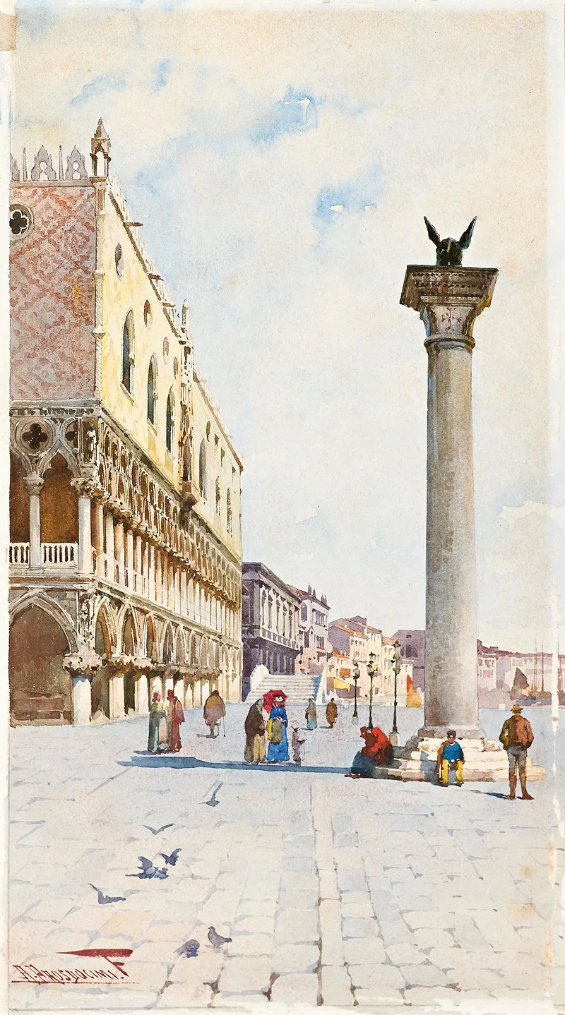 Dogenpalast Wall Art by Alberto Prosdocimi - High-Resolution Digital Print