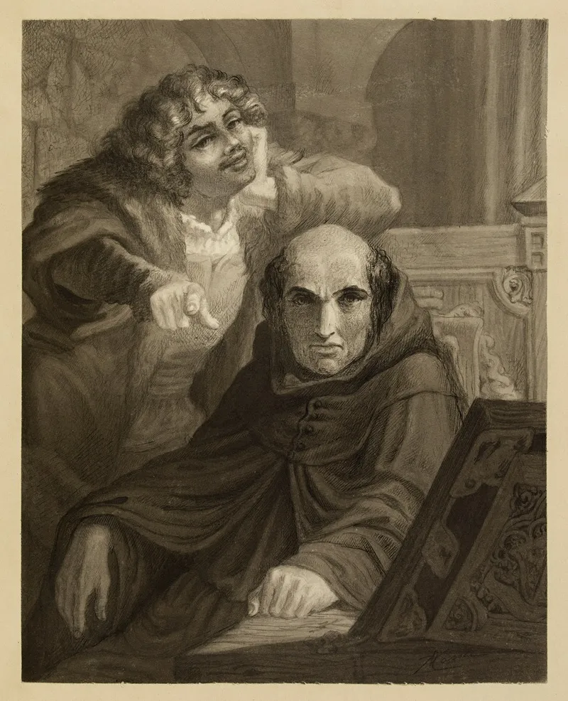 Dom Claude Et Lecolier Wall Art by Victor Masson - High-Resolution Digital Print