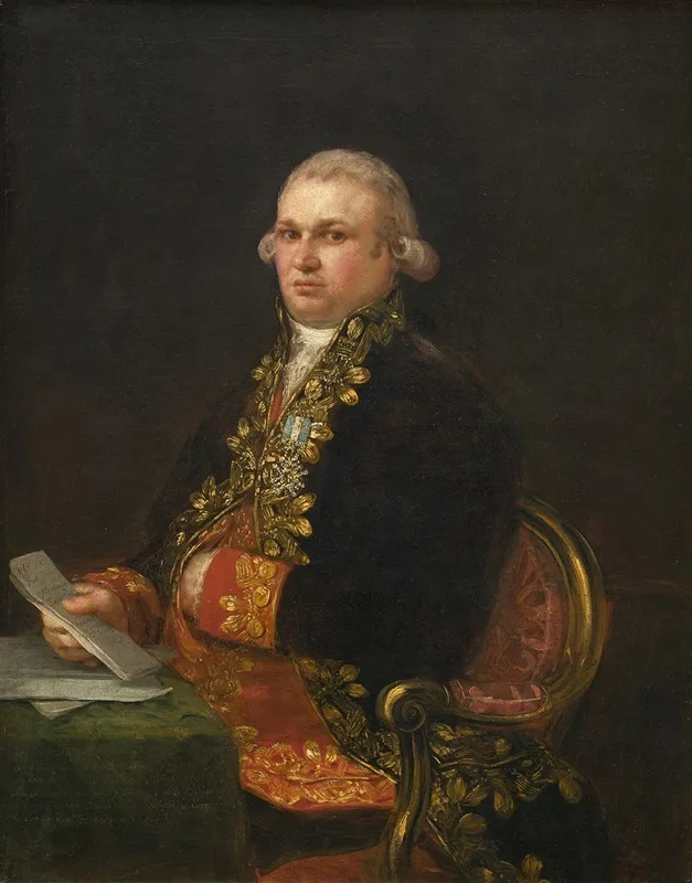 Don Antonio Noriega Wall Art by Francisco de Goya - High-Resolution Digital Print