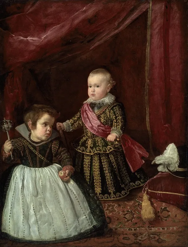 Don Baltasar Carlos With A Dwarf