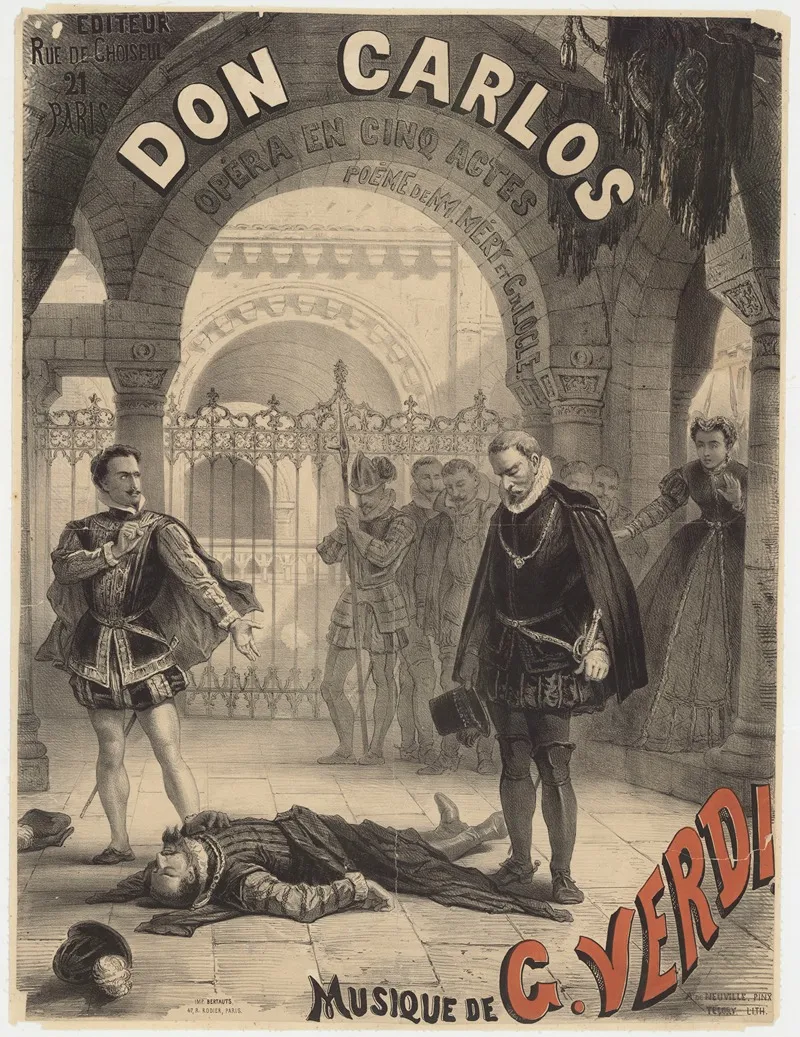 Don Carlos Wall Art by Henri Emy - High-Resolution Digital Print