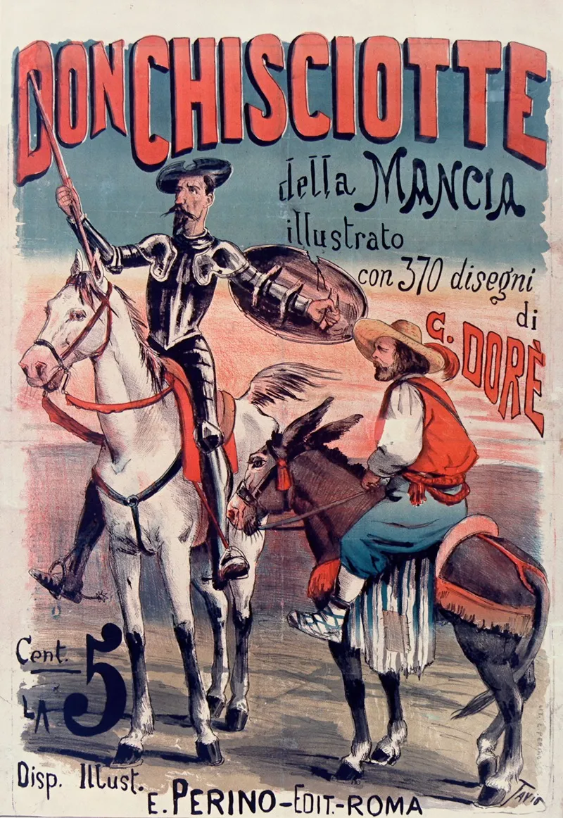Don Chisciotte Della Mancia Wall Art by Ottavio Rodella Tavio - High-Resolution Digital Print