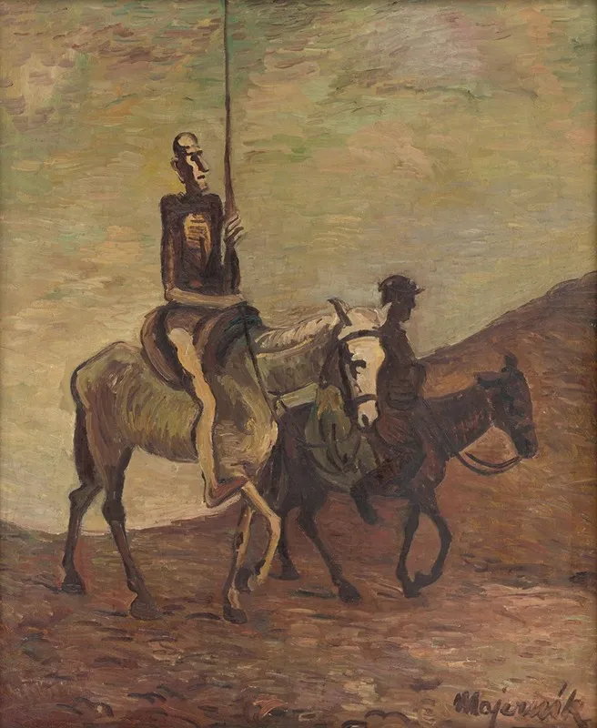 Don Quichotte And Sancho Panza