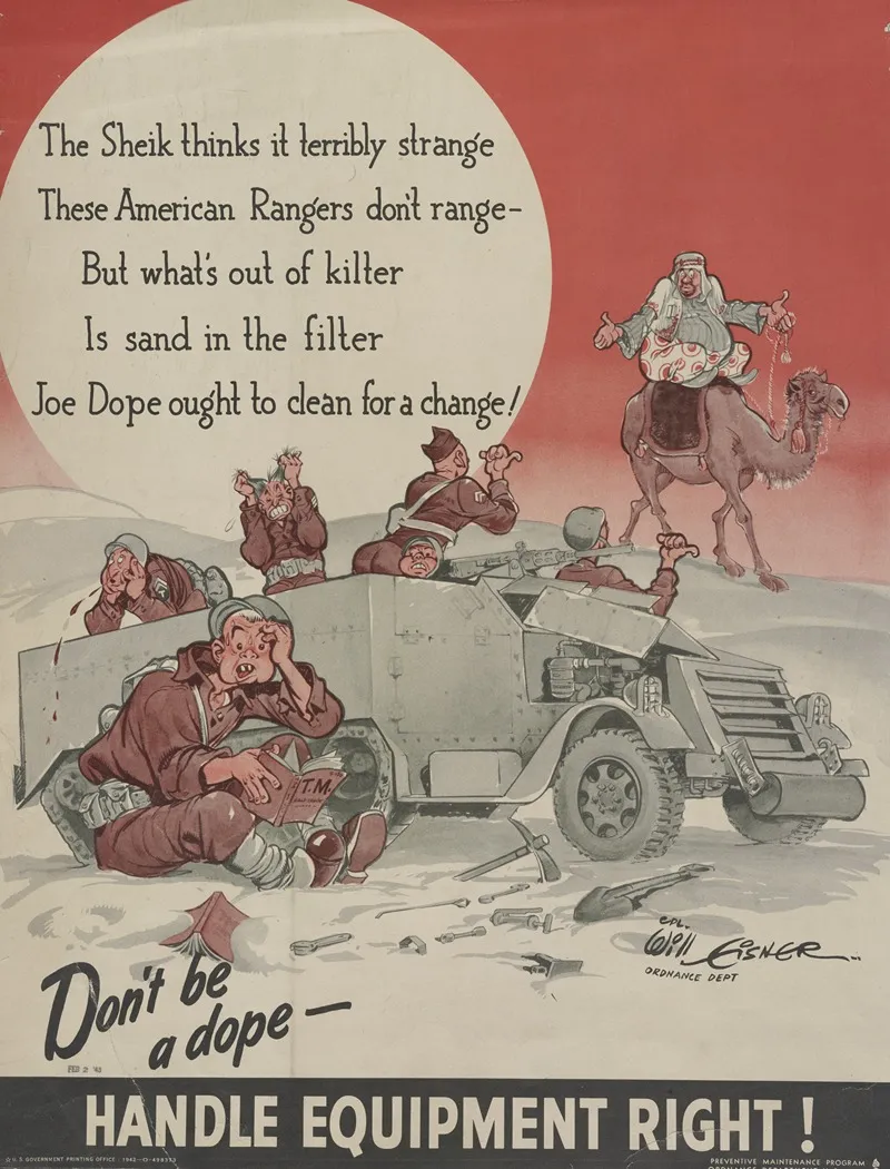 Dont Be A Dope Handle Equipment Right 3 Wall Art by Will Eisner - High-Resolution Digital Print