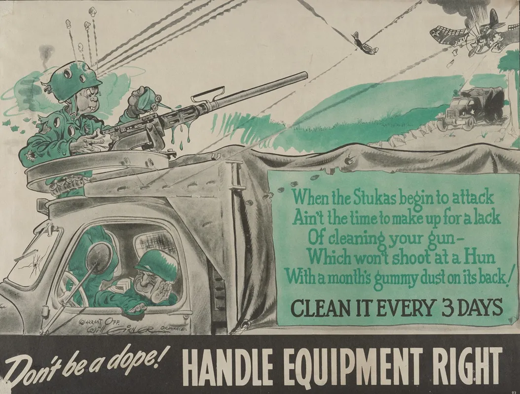 Dont Be A Dope Handle Equipment Right 4 Wall Art by Will Eisner - High-Resolution Digital Print
