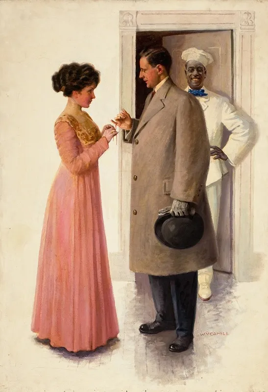 Dont Forget Wall Art by William Vincent Cahill - High-Resolution Digital Print