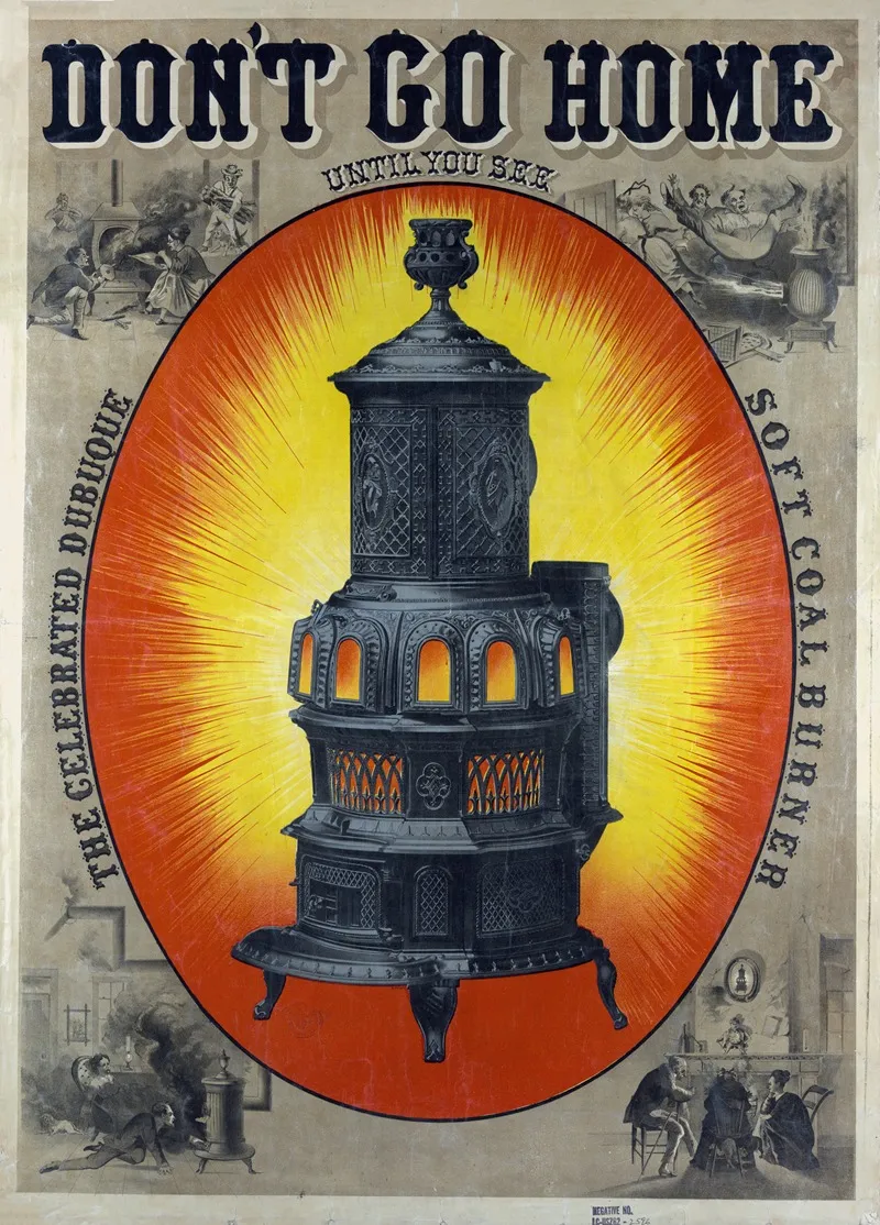 Dont Go Home Until You See The Celebrated Dubuque Soft Coal Burner